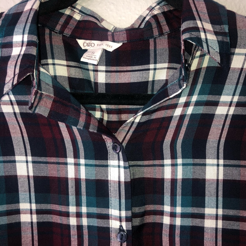 Cato Flannel Tunic - Picture 5 of 8